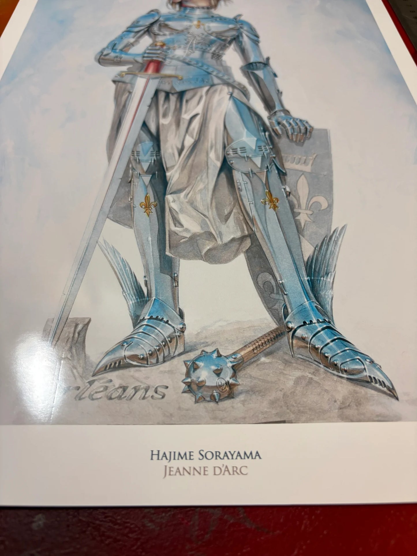 SORAYAMA - JEANNE D'ARC - Symbios Design - Rare Glossy Print