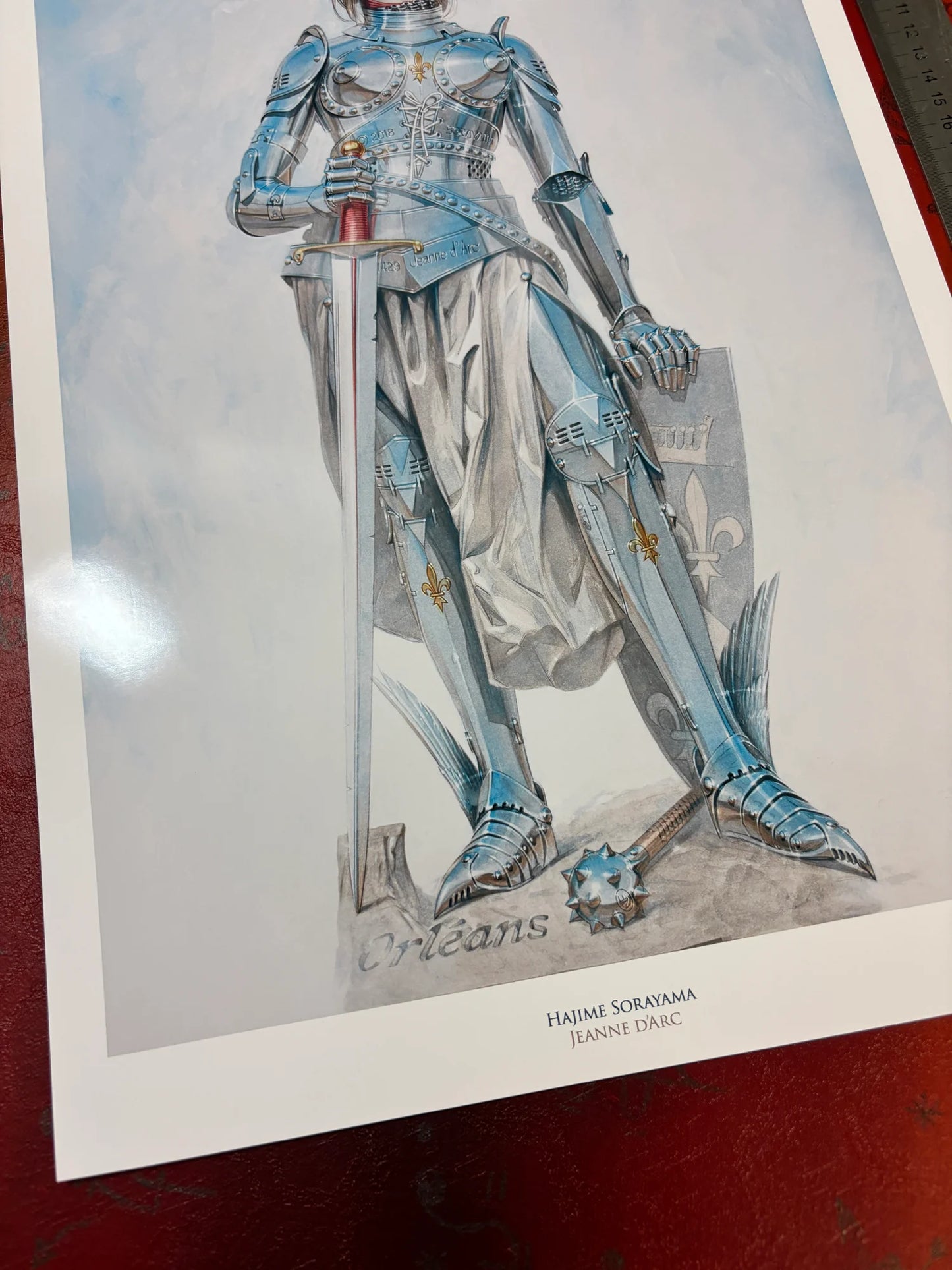 SORAYAMA - JEANNE D'ARC - Symbios Design - Rare Glossy Print