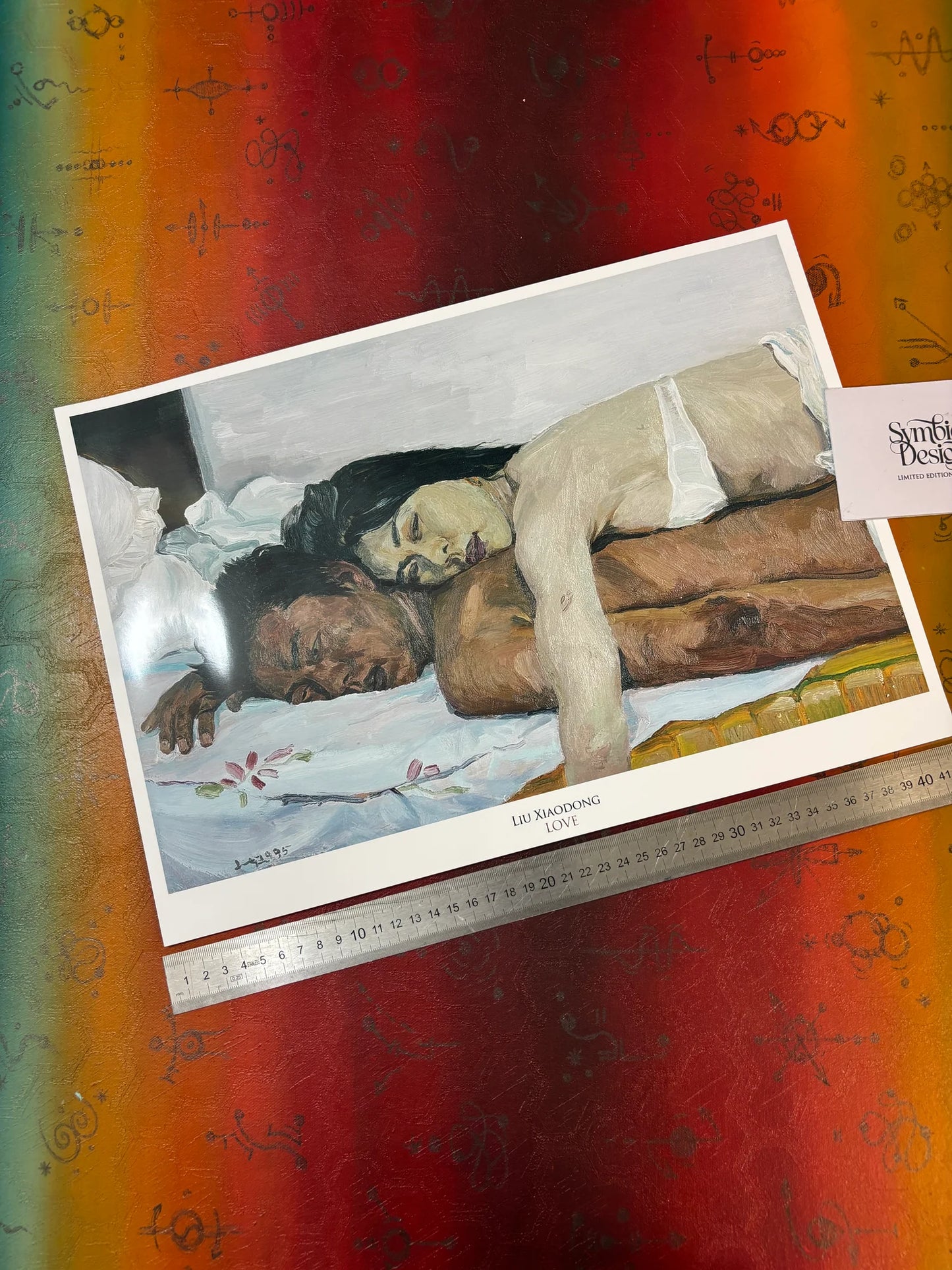 LIU XIAODONG - LOVE - Symbios Design - Rare Glossy Print