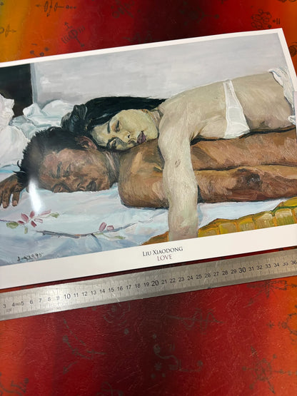 LIU XIAODONG - LOVE - Symbios Design - Rare Glossy Print