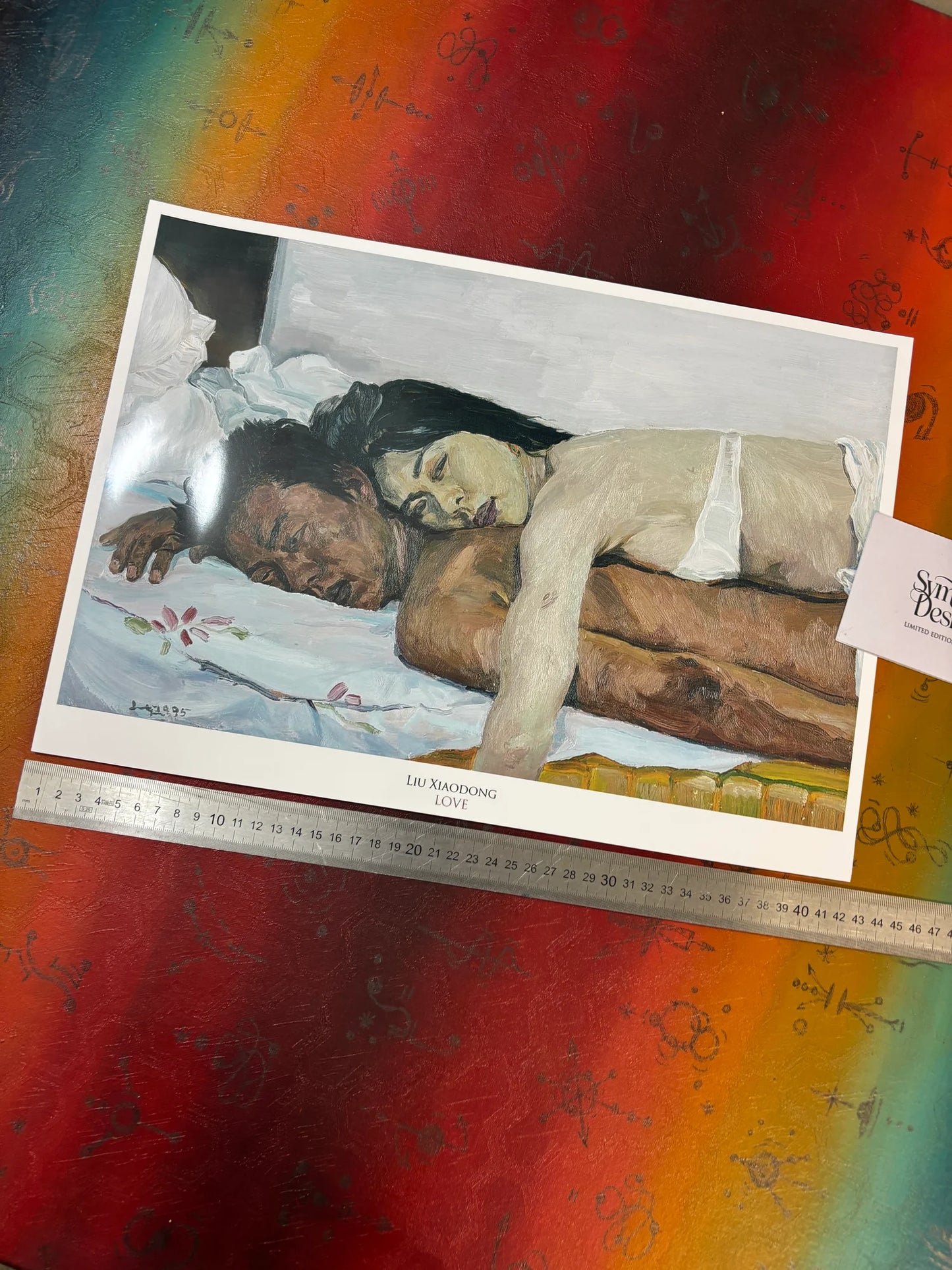 LIU XIAODONG - LOVE - Symbios Design - Rare Glossy Print