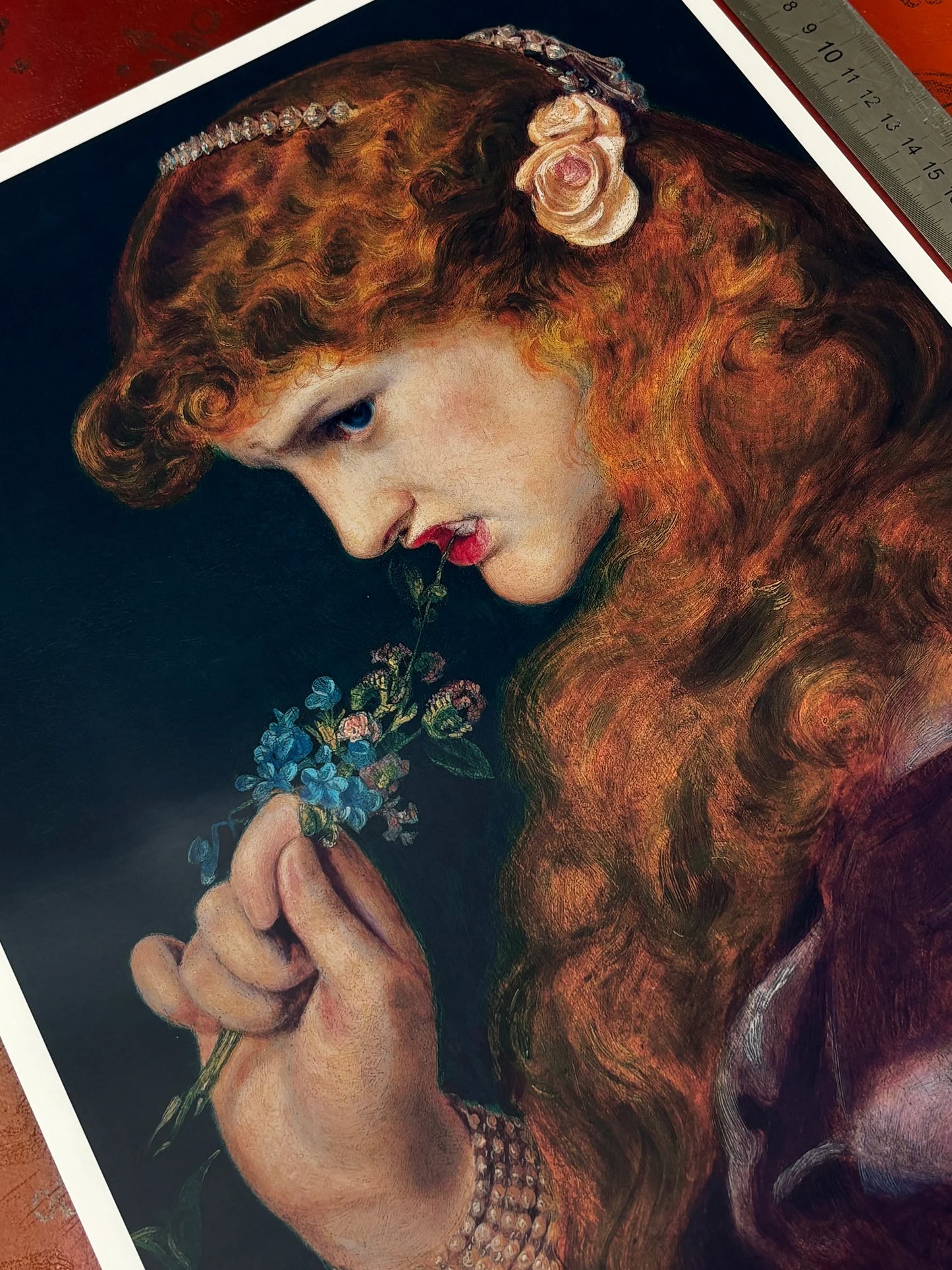 SANDY'S - LOVES SHADOW - Symbios Design - Rare Glossy Print