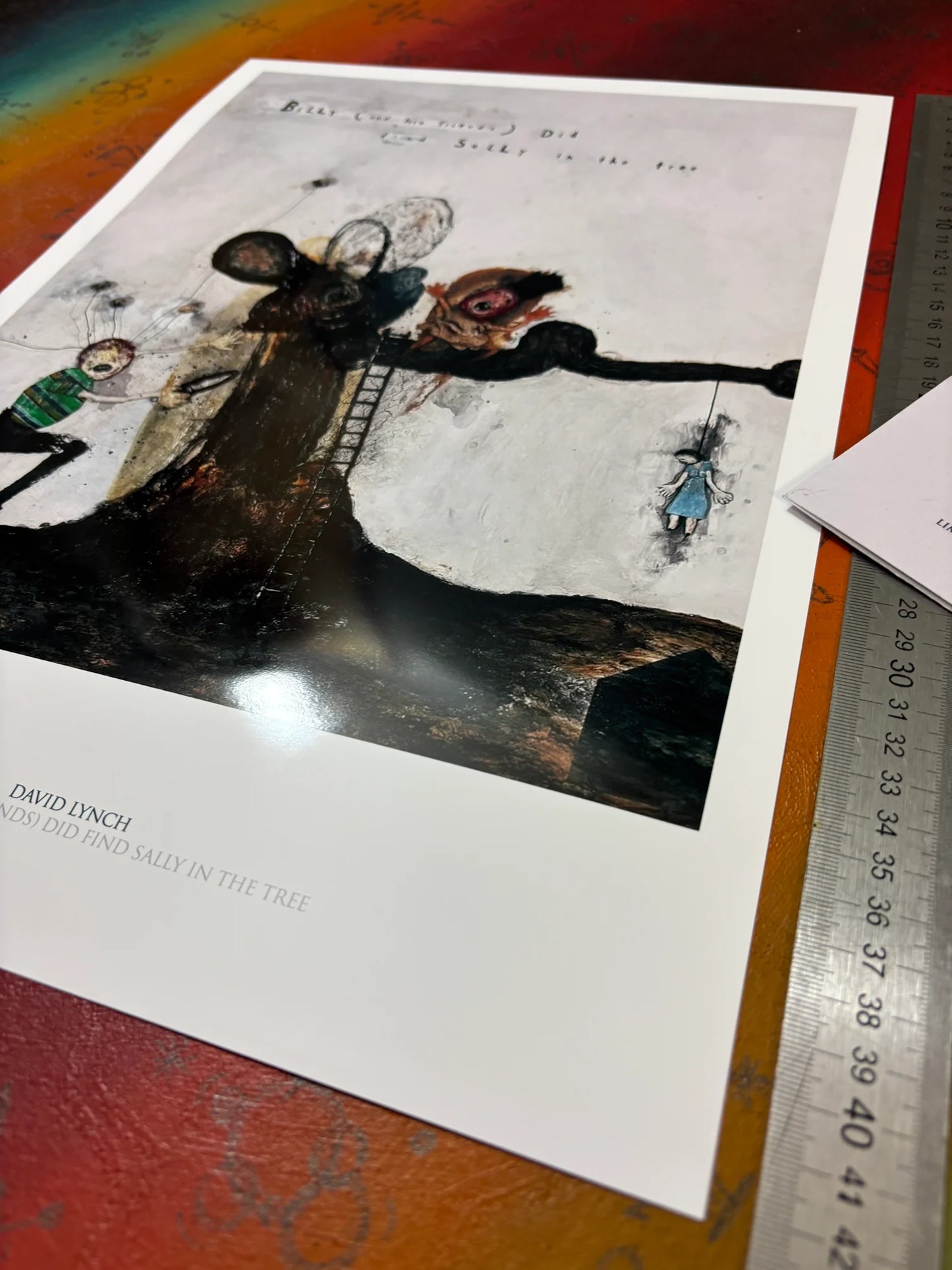 DAVID LYNCH - BILLY... - Symbios Design - Rare Glossy Print