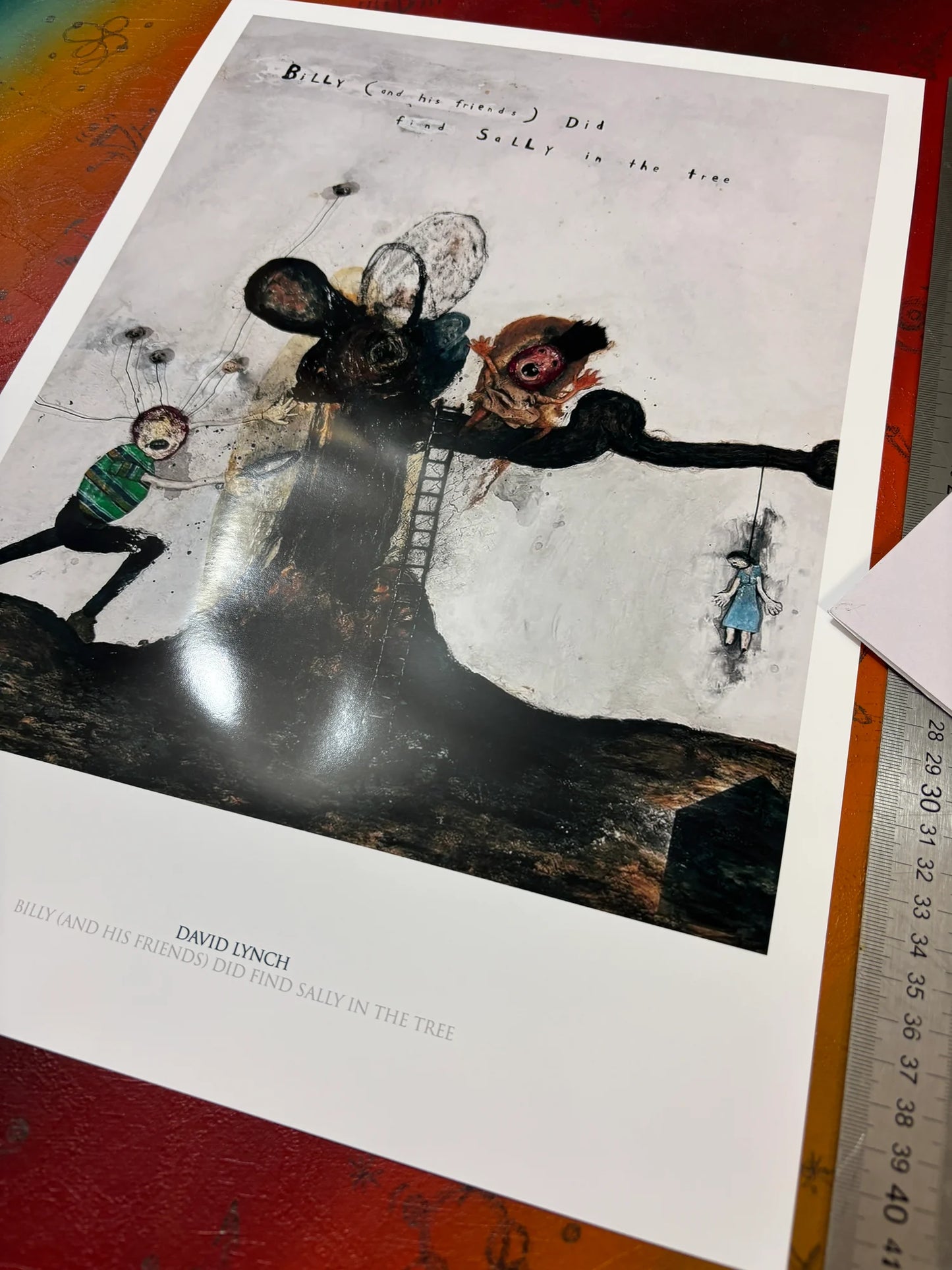 DAVID LYNCH - BILLY... - Symbios Design - Rare Glossy Print