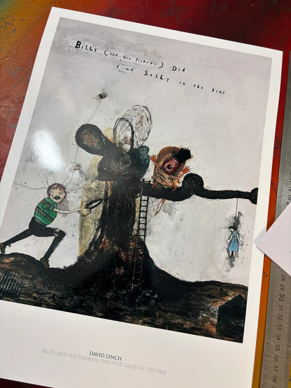 DAVID LYNCH - BILLY... - Symbios Design - Rare Glossy Print