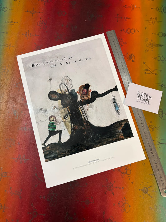 DAVID LYNCH - BILLY... - Symbios Design - Rare Glossy Print