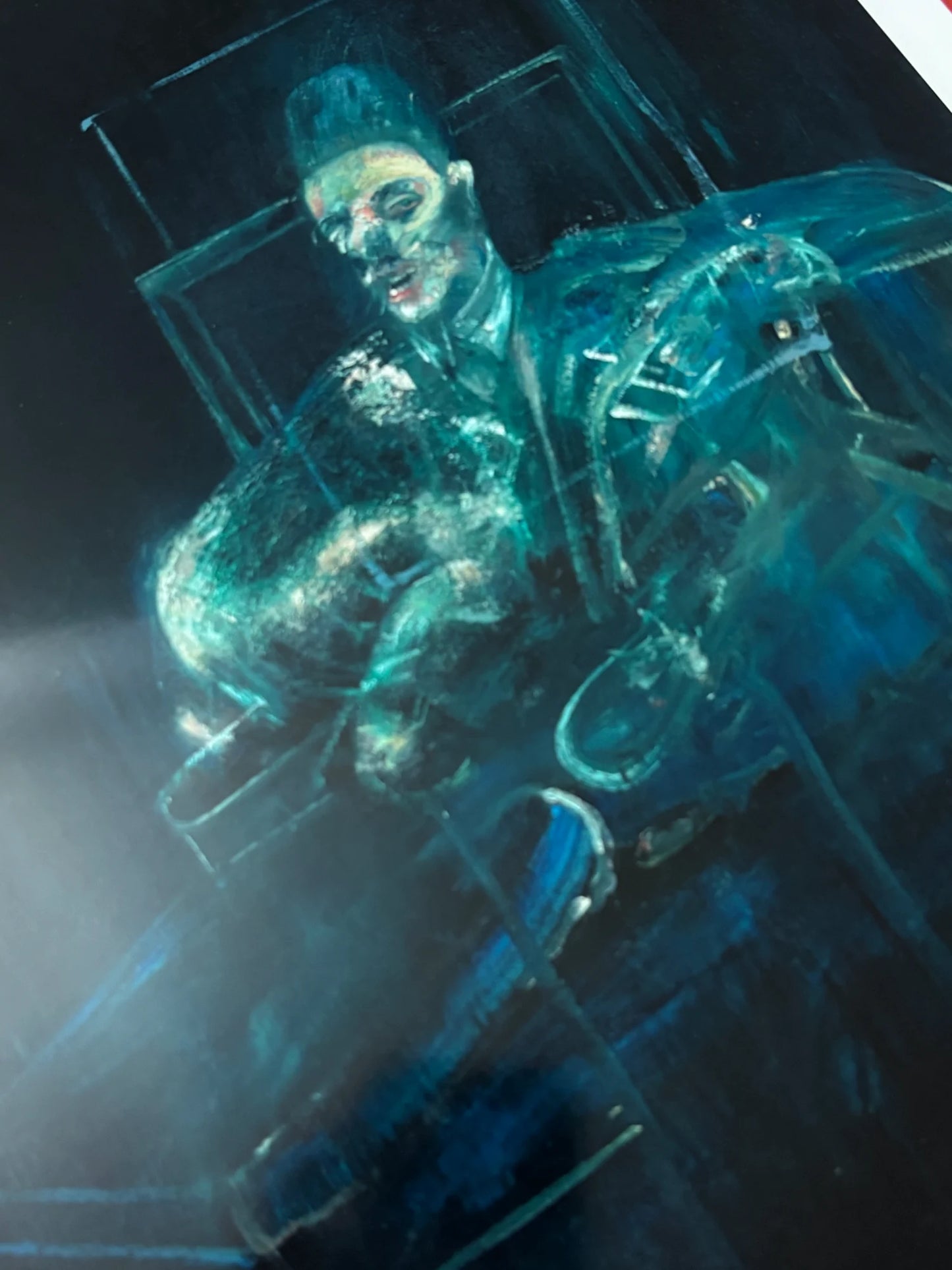 FRANCIS BACON - POPE - Symbios Design - Rare Glossy Print