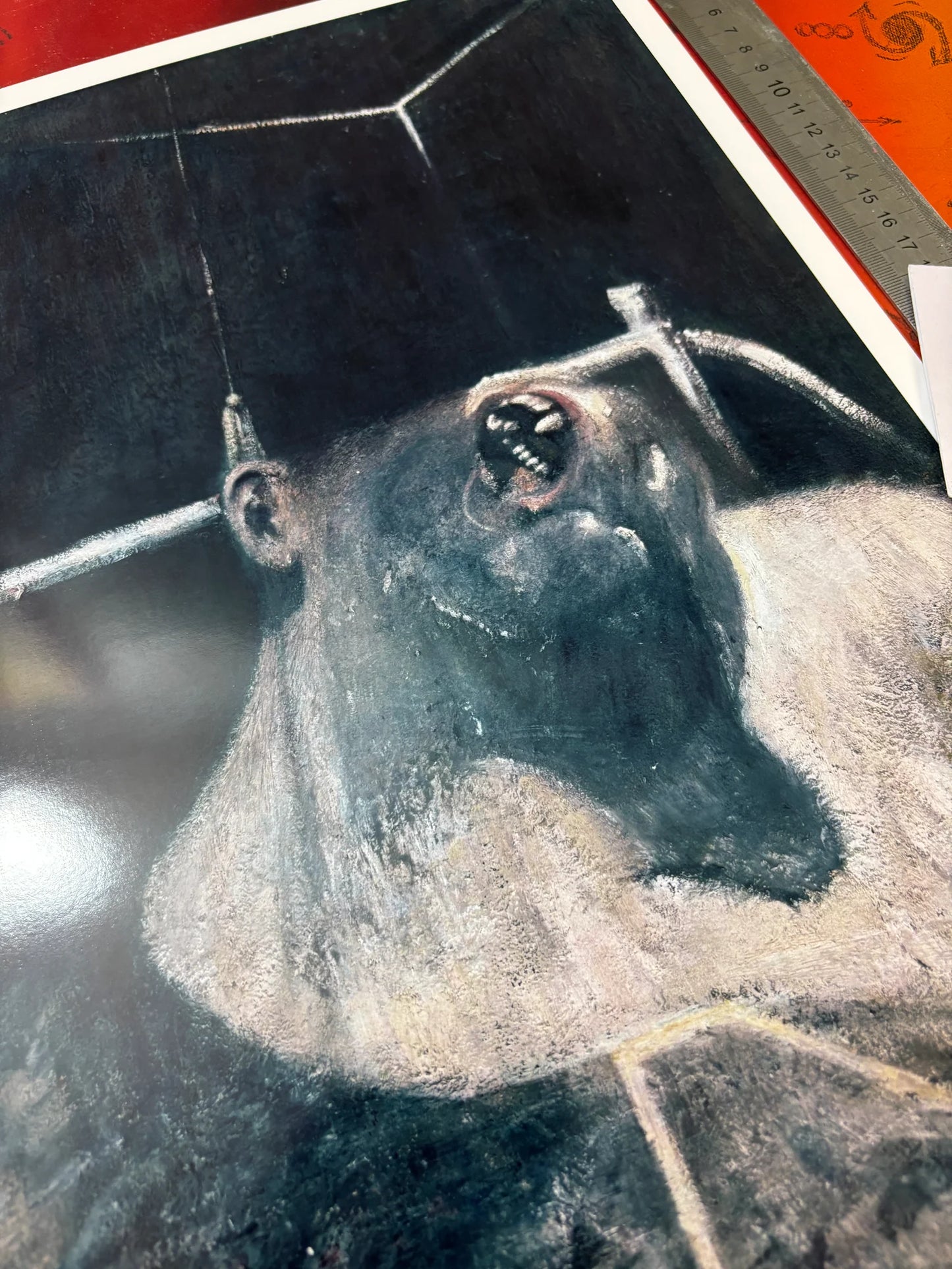 FRANCIS BACON - HEAD I - 1948 - Symbios Design - Rare Glossy Print