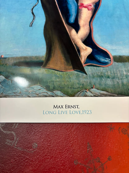 MAX ERNST - VIVE L'AMOUR - SYMBIOS DESIGN - AFFICHE PHOTO RARE