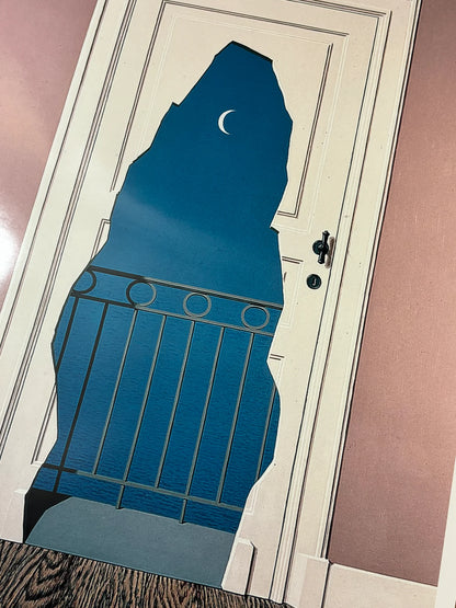 MAGRITTE - L'ACTE DE FOI - Symbios Design - Rare Glossy Print