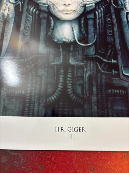 HR GIGER - LI II - SYMBIOS DESIGN - AFFICHE PHOTO RARE
