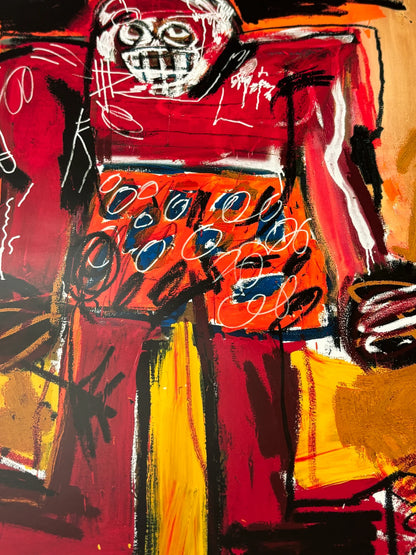 BASQUIAT - SUGAR RAY ROBINSON - SYMBIOS DESIGN - AFFICHE PHOTO RARE