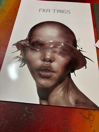 FKA TWIGS - Symbios Design - Rare Glossy Print