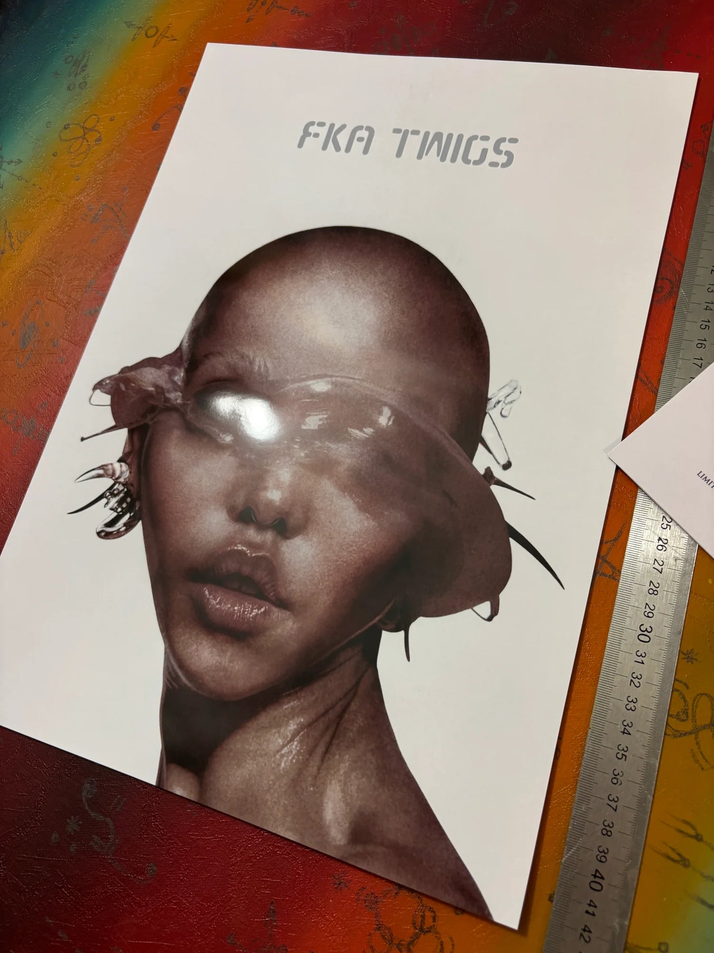 FKA TWIGS - Symbios Design - Rare Glossy Print