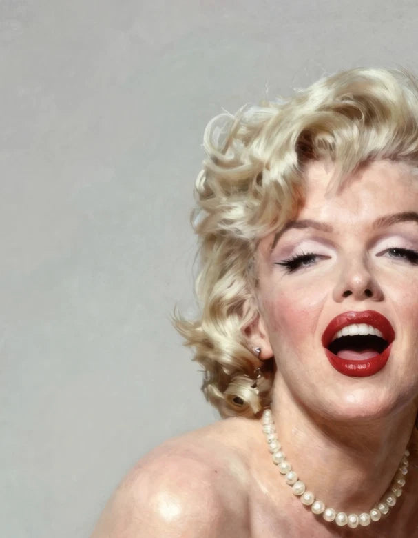 MARILYN MONROE - SATIN OIL -  Symbios Design Rare Glossy Poster Print