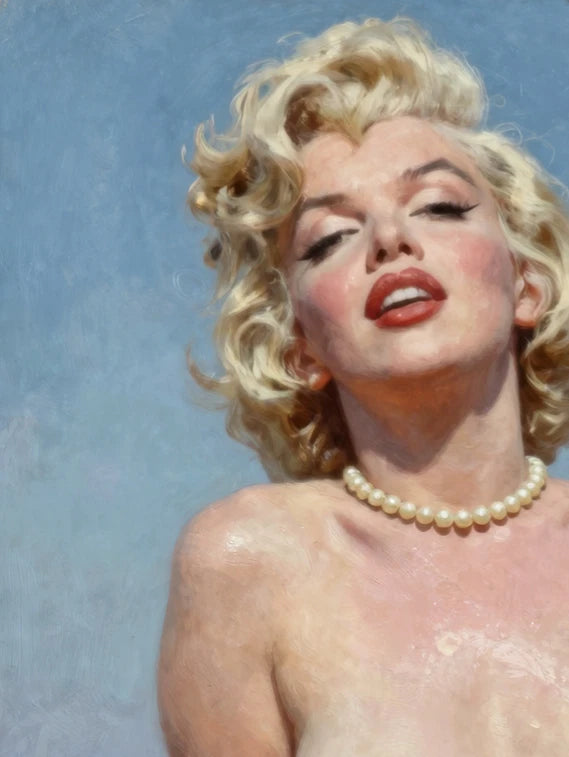 MARILYN MONROE - SEASIDE II -  Symbios Design Rare Glossy Poster Print