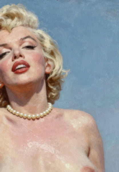 MARILYN MONROE - SEASIDE II -  Symbios Design Rare Glossy Poster Print