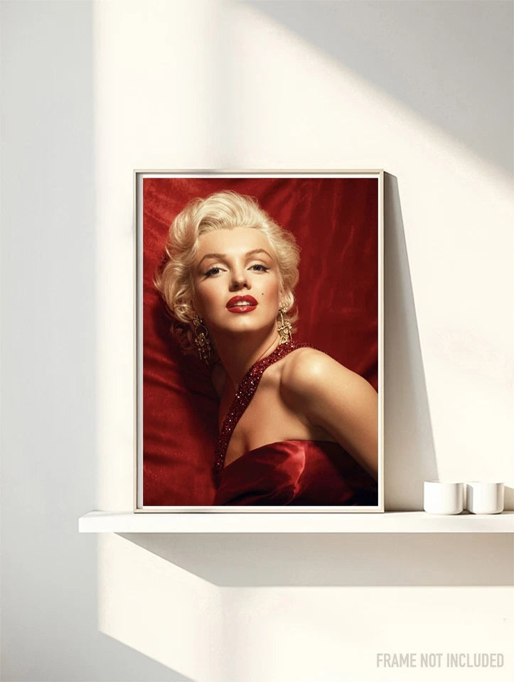 MARILYN MONROE - PORTRAIT IV - Symbios Design Rare Glossy Poster Print